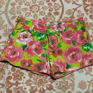 BeBop shorts - Lilly inspired print